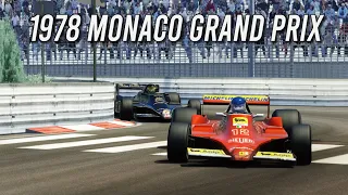 HRL F1 1978 - Monaco Grand Prix - Race Highlights