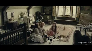 The Woman in Black (2012) - Opening Scene of girls having tea party jumping out