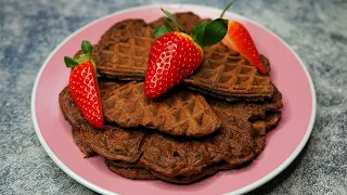 Chocolate Waffle Recipe | Easy Waffles Recipe