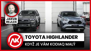 Toyota Highlander: Silná japonská konkurence z Ameriky