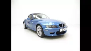 A Beautiful BMW Z3 2.2i Sport Edition Roadster with 64,863 Miles from New - SOLD!