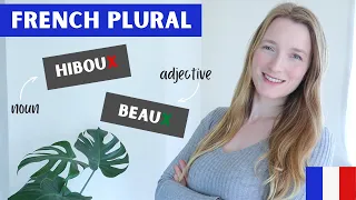 French plural ending in X | Plural of nouns and adjectives