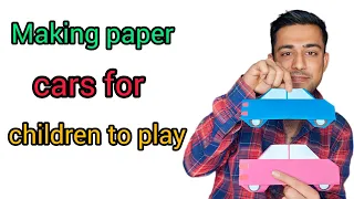 How To Make Easy Paper Toy CAR For Kids /Nursery Craft ldeas / Paper Craft Easy / KIDS crafts / CAR