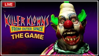 🔴Gameplay Preview LIVE REACTION! | Killer Klowns From Outer Space: The Game | Interactive Streamer