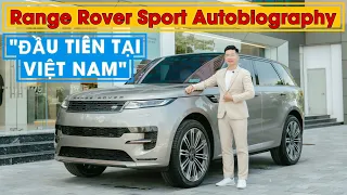 Khám Phá Range Rover Sport Autobiography 2023 Đầu Tiên Tại Việt Nam