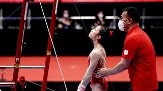 Wei Xiaoyuan (CHN) Uneven Bars - 2021 World Championships - Podium Training