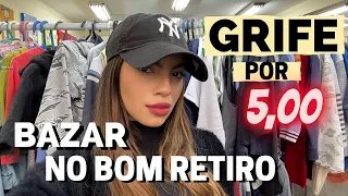 BAZAR EM SÃO PAULO, ENCONTREI PEÇAS DE GRIFE POR 5,00 😱 EP 260 - Karol Meiras