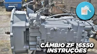 Câmbio zf 16s50 instruções