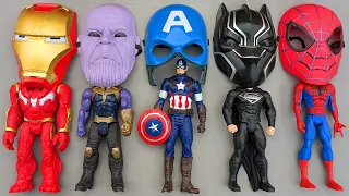 Avengers Assemble! Spider Man, Iron Man, Hulk, Thanos vs Captain America & Black Panther #53