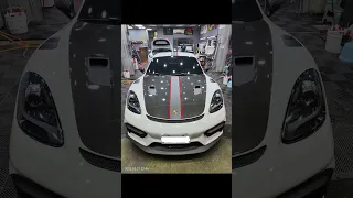 Porsche 718 GT4RS 客製化 彩繪拉花