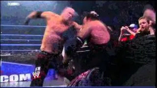 Smackdown Kane accepts the undertakers challenge to a no holds barred match