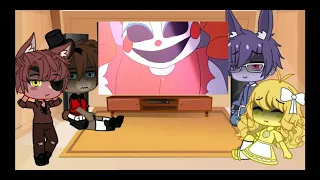 Fnaf 1 react to Elizabeth Afton [gacha club]!read the description!