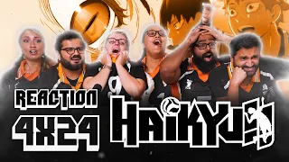 Haikyu!! - Monsters' Ball 4x24 - Group Reaction