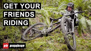 Get Your Friends Into Mountain Biking (Without Hurting Them)