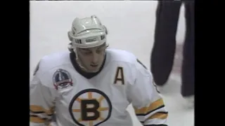 NHL. Stanley Cup final. May 15, 1990. Boston Bruins-Edmonton Oilers. Game 1.