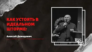 Алексей Демидович - Как устоять в "идеальном шторме"