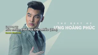 Karaoke live  Hứa nhiều thất hứa thật nhiều - Ưng Hoàng Phúc - liveshow Tái Sinh Hà Nội.