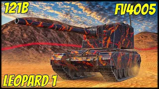 121b, FV4005 & Leopard 1 ● WoT Blitz