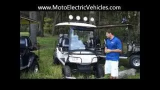 Electric Lifted Golf Carts | citEcar From Moto Electric Vehicles