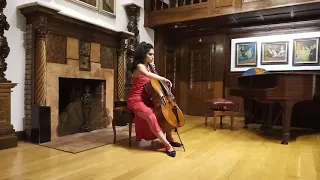 Cello Suite No 3. J. S. Bach in C major BWV 1009. Nina Rivas, Violoncello