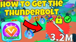 How To Get The Thunderbolt [Weapon Fighting Simulator]