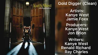 Kanye West Ft. Jamie Foxx - Gold Digger (Clean)