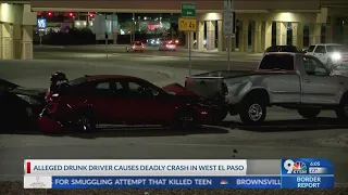 1 dead, 3 injured after multi-vehicle crash in West El Paso