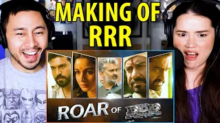 ROAR OF RRR | RRR Making Of | NTR | Ram Charan | Ajay Devgn | Alia Bhatt | SS Rajamouli | Reaction!