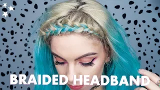 BRAIDED HEADBAND | Hair Tutorial