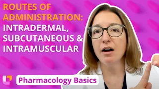 Routes of administration: Intradermal, Subcutaneous, Intramuscular - Pharm Basics | @LevelUpRN