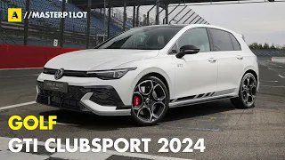 Volkswagen GOLF GTI Clubsport 2024 | Ha 300 CV e più TECNOLOGIA ma in Italia...