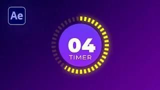 Create Count Down Timer Animation in After Effects