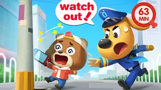 Dangerous on the Road | Road Safety | Kids Safety Tips | Cartoons for Kids | Sheriff Labrador