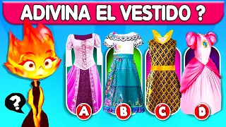 Adivina los disfraces de los personajes de Disney con la canción | Elemental, Mario, Disney Princess