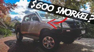 Cheapest Hilux Stainless snorkel? (sub $700) : BUDGET BUILD POOR MANS 4X4 HILUX EP12