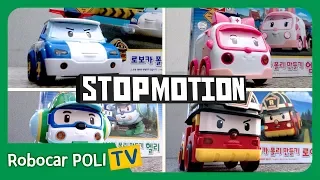 Let's make Rescue TEAM | Stop Motion | Robocar POLI