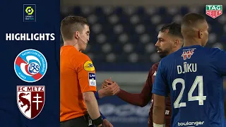 RC STRASBOURG ALSACE - FC METZ (2 - 2) - Highlights - (RCSA - FCM) / 2020-2021