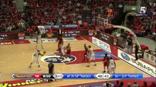 Highlights: Hapoel "Bank Yahav" Jerusalem 86 - Hapoel Tel Aviv 84