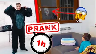 1H DE NOS PIRES PRANKS D'HALLOWEEN ! (Compilation Swan et Néo )