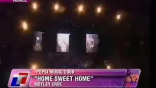 Motley Crue Home Sweet Home Live Pepsi Music Rock  Argentina 2008