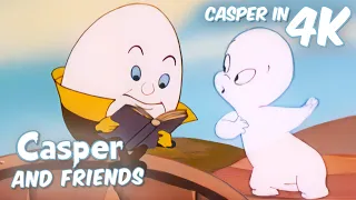 Casper Meets Humpty Dumpty 🥚📖 | Casper and Friends in 4K | 75 Minute Compilation | Cartoons