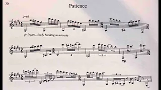 Sam Sadigursky: Patience (Clarinet in Bb)