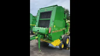 Пресс подборщик рулонный John Deere 590 | Прокрутка