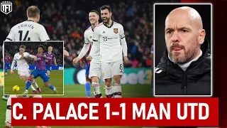 Man United ROBBED OR POOR? Crystal Palace 1-1 Manchester United Highlights