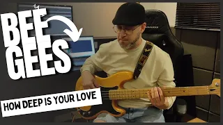 Bee Gees - How deep is your love - Basscover Thiago Frab