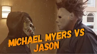 MICHAEL MYERS VS JASON by @Dicethebarber