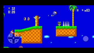 Мини летсплей Sonic the hedgehog Pocket adventure!