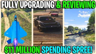 $11 MILLION SPENDING SPREE  On New San Andreas Mercenaries Vehicles! GTA 5 Online