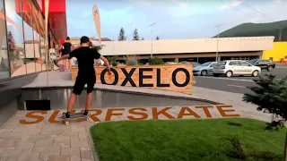 Cruising with Oxelo Carve 540 - another kind of skateboard