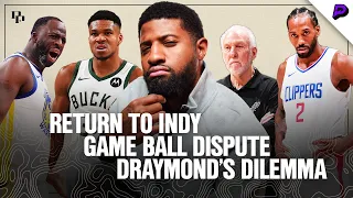 Paul George Gets Real about His Return to Indy, Giannis’ Game Ball Debacle & Draymond’s Suspension